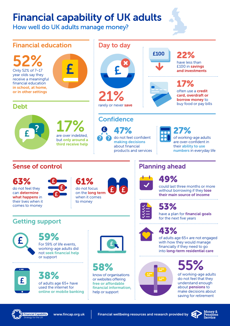 Financial Capability Infographic